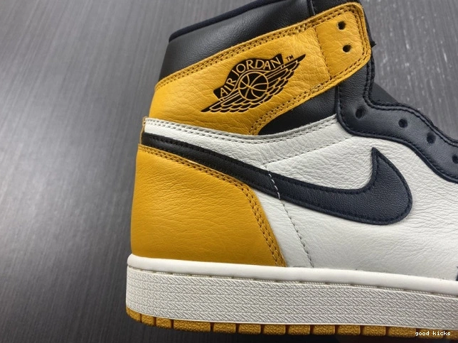 Cheap OG Jordan High Yellow Toe 1 555088-711 Air 0717